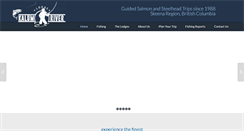 Desktop Screenshot of kalumriverlodge.com